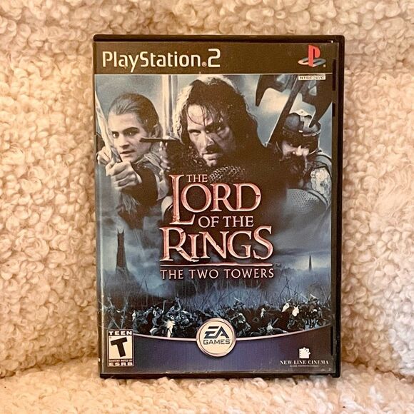 Lord Of The Rings Two Towers PS2 Playstation 2 Game Complete - Picture 1 of 2